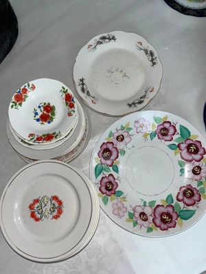 Тарелки разного размера