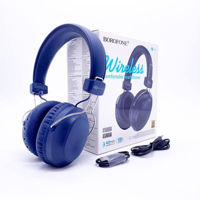 Naushnik Bluetooth Borofone BO33 White Blue
