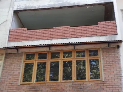 кладка балкон