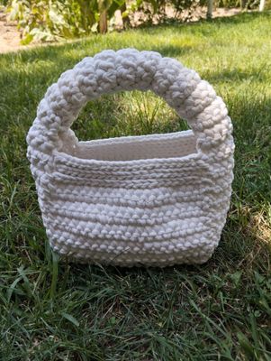 Mini sumka oq rang