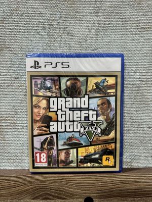 Диск GTA 5 на Playstation 5 (рус субтитры)