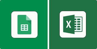 Google sheets va excel xizmatlari