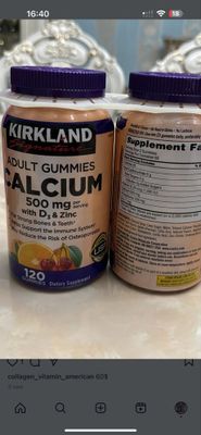 Calcium kirkland gummies