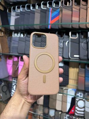 Чехол Magsefe, для iPhone 15 Pro Max, матовая поверхность, коричневый
