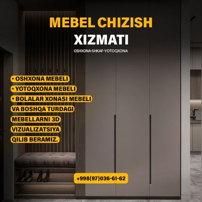 Mebel dizayn chizmalari