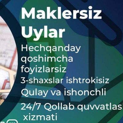 Reltorlik xizmati 0%billan kvartira toping ijarachi qoʻying bezmakler