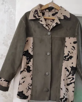 Замшевая куртка,двухсторонняя