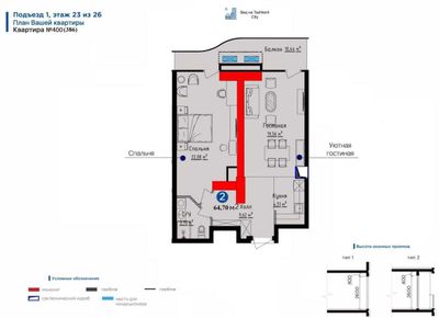 Последняя квартира премиум класса в NRG U-Tower с кадастром! (PA)