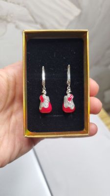 Серьги из серебра