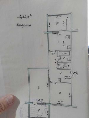 Продам квартиру 2/2/4. Своя