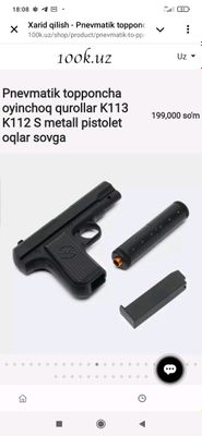 Air soft gun makarov pistolet