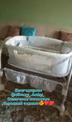 Детская музыкальная кровать -люлька