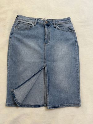 Юбка с вырезом, Forever 21, 60 см