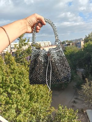 Сумочка из хрустального стекла