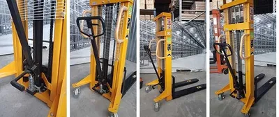 Полуавтомат електрически штабелер подьёмник shtablyor heli saab