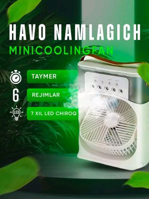 Ventelyator namlagich - uy va ofis uchun