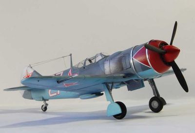 самолёт Ла-7 сборная модель в масштабе 1/72 авиа классика!