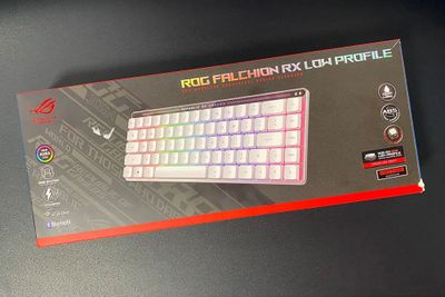 Asus ROG Falchion RX Low Profile keyboard.