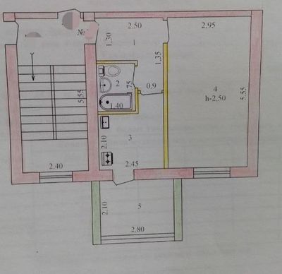 Продаётся 1 комнатная квартира в кирпичном доме Без ремонта Этаж: 3 Ра