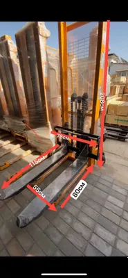 Штабелер 2 тонны 160 см / Рохля 2 3 5 тонна