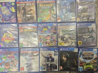 Новые диски ps4, ps5