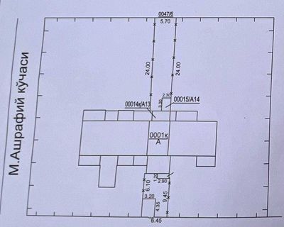 Продается дом Яшнабадский р-он ул. Мухтор Ашрафида 1,63 сот