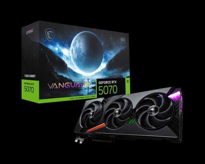 Видеокарта MSI GeForce RTX 5070 VANGUARD SOC