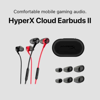 Игровые наушники - HyperX Cloud Earbuds 2 II