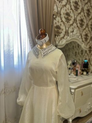 Вечернее платье из органзы400тысяч сум/не надела