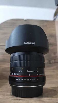 Samyang 2.8/14mm широкий объектив сотилади