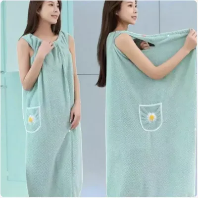 Tez quriydigan suvda kiyiladigan xalatlar