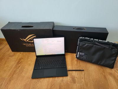Идеал Asus Rog Flow X13 2в1 Сенсор RTX 3050/Ryzen 9 6900HS