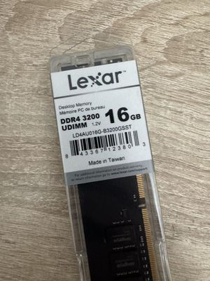 ОЗУ 16gb DDR4 3200 Lexar