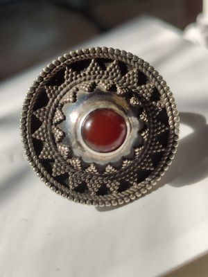 Старинное серебряное кольцо