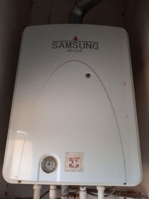 Двух контуный 400кв/м котел Samsung б/у