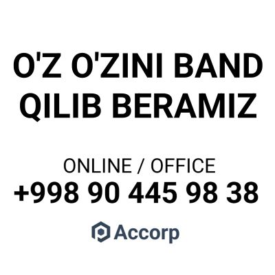 O'z o'zini band qilib beramiz | Откроем самозанятость