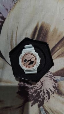 Casio G-Shock GMA-S110 White/Rose Gold