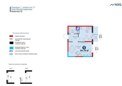 1-комнатная квартира в Мирабадском районе от 43200 у.е. [AD]