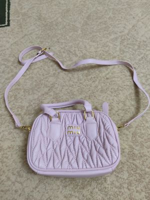 Сумка miu miu розовая