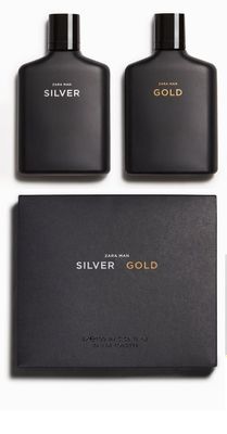 Парфюм ZARA MAN Silver + Gold