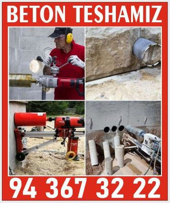 Beton teshish xizmati