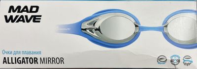 Плавательные очки Mad Wave Alligator Mirror (зеркальные линзы