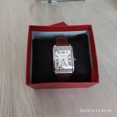 Классические часы в стиле Cartier. люкс копия