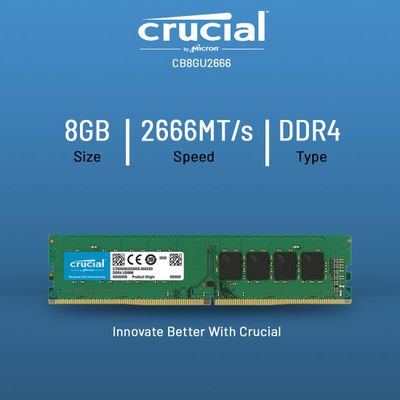 ОЗУ 8ГБ DDR4 от крушал балистикс