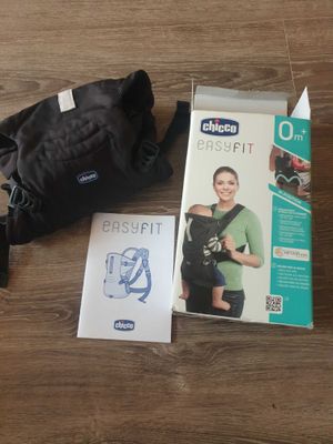 Chicco эргорюкзак для малышей от 0 мес EASYFIT черный