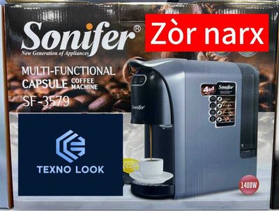 Kofe qaynatgich Sonifer SF-3579. 1 litr, 750 vt. Dastavka bor!!!