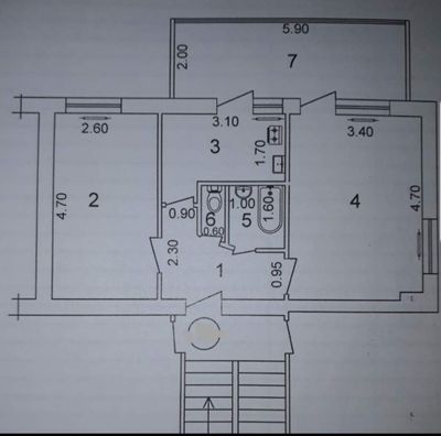 Экобазар, трц Атлас Чимган. Феруза(военка) 2*2*4 Балкон 2х6.