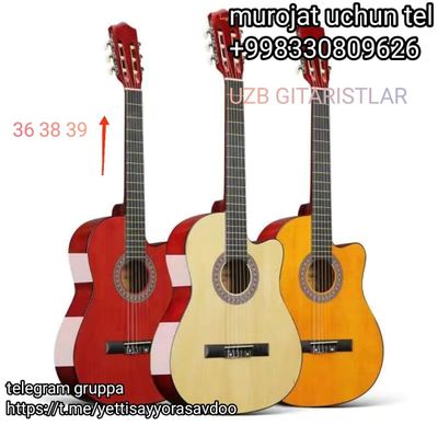 Arzon narxlarda gitaralar keldi