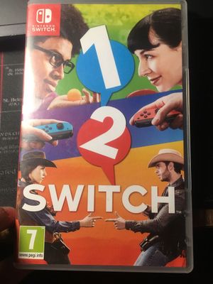 1-2 switch игра для nintendo switch. Картридж б-у