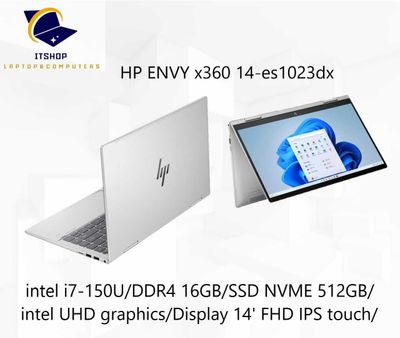 HP Envy x360 14-es1023dx intel i7-150U 16/512